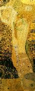 Gustav Klimt vattenormar painting